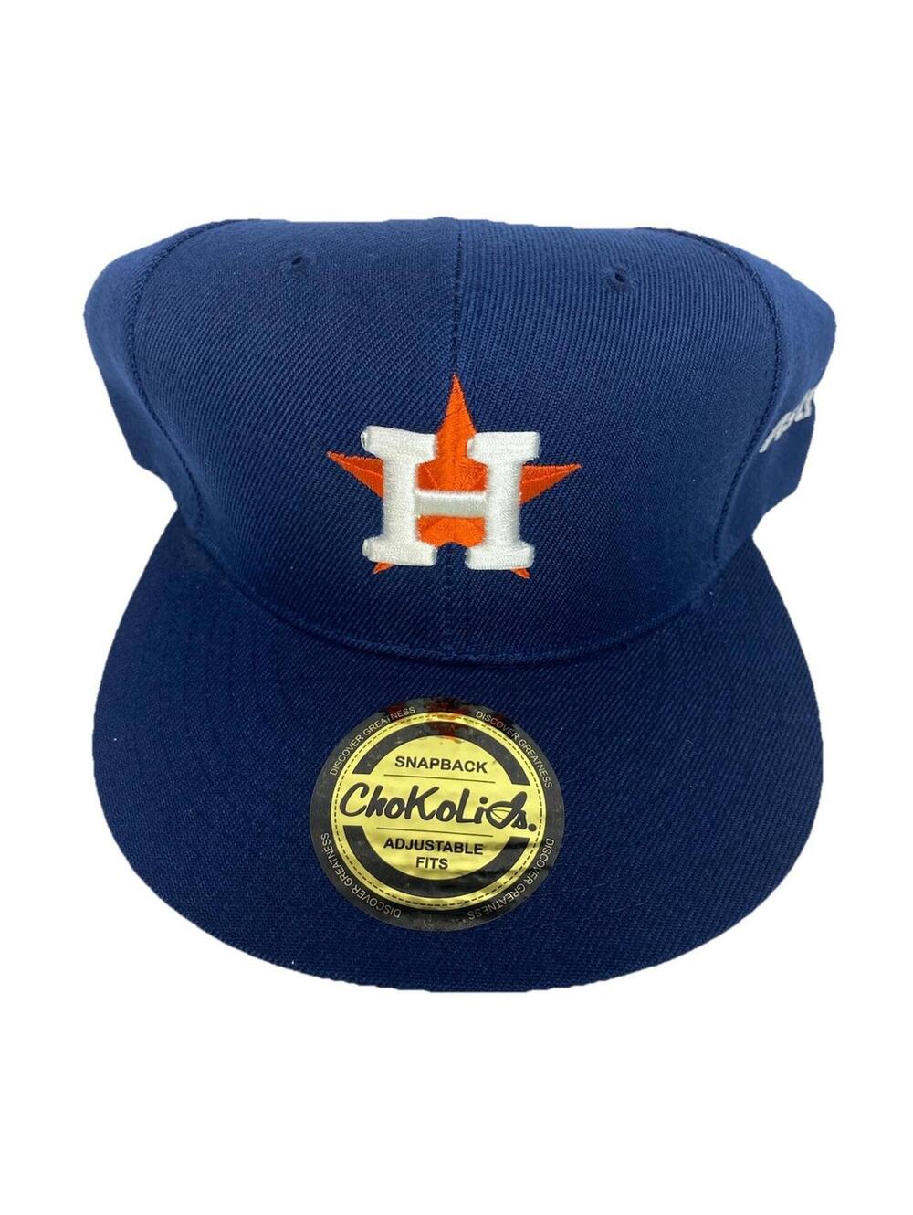 Houston Astros Strapback Blue Outdoor Caps MLB Lone Star Texas Hat Cap NOS